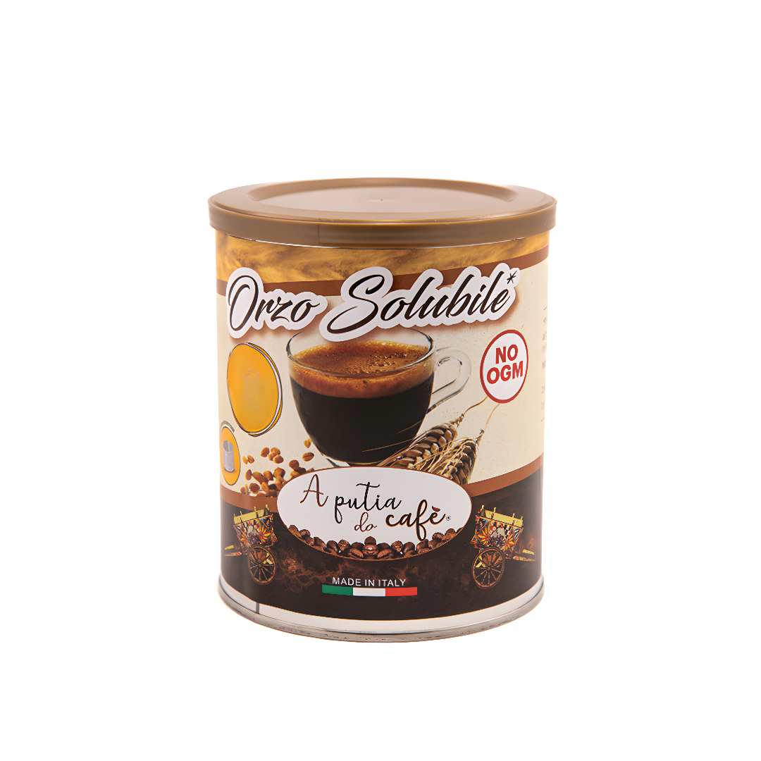 Barattolo da 200 g di orzo solubile in polvere A Putia Do Cafè