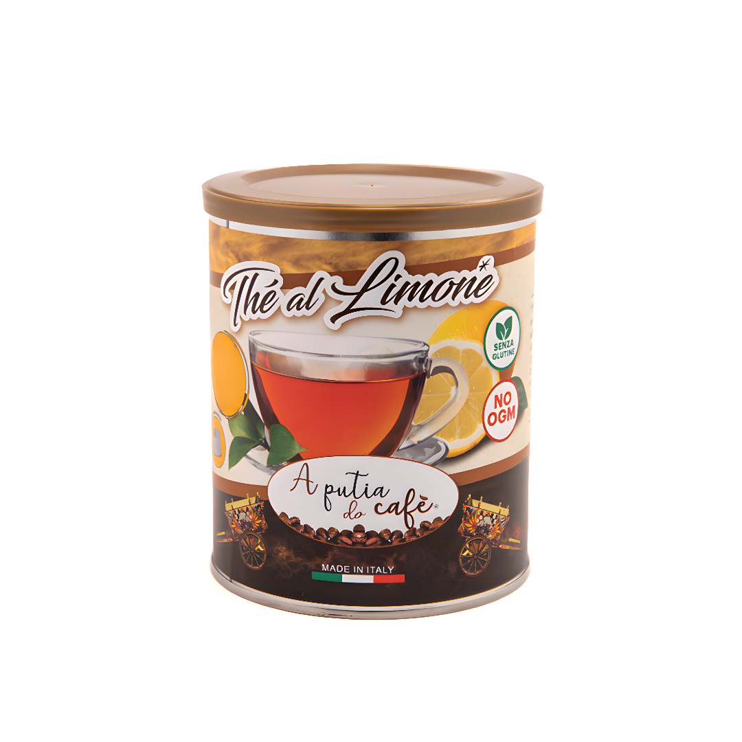 Barattolo da 400 g di tè al limone solubile in polvere A Putia Do Cafè
