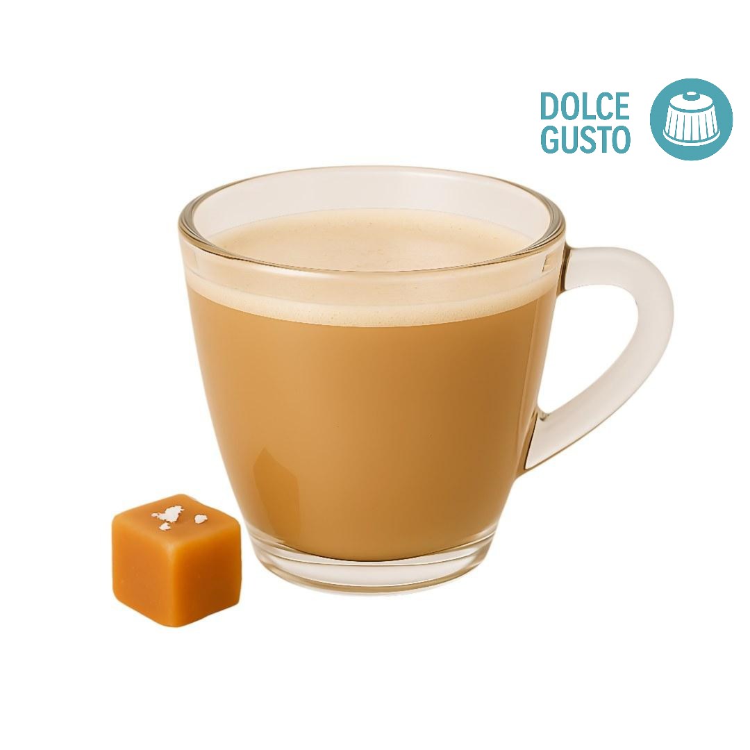 Capsula caramello salato solubile compatibile Dolce Gusto A Putia Do Cafè – dolce e leggermente salata