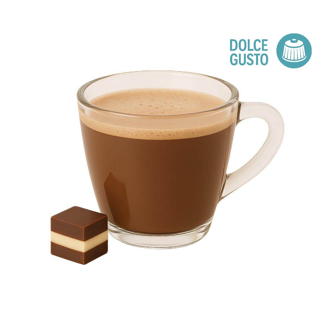 Capsula Ciocovaniglia solubile compatibile Dolce Gusto A Putia Do Cafè – cioccolato e vaniglia
