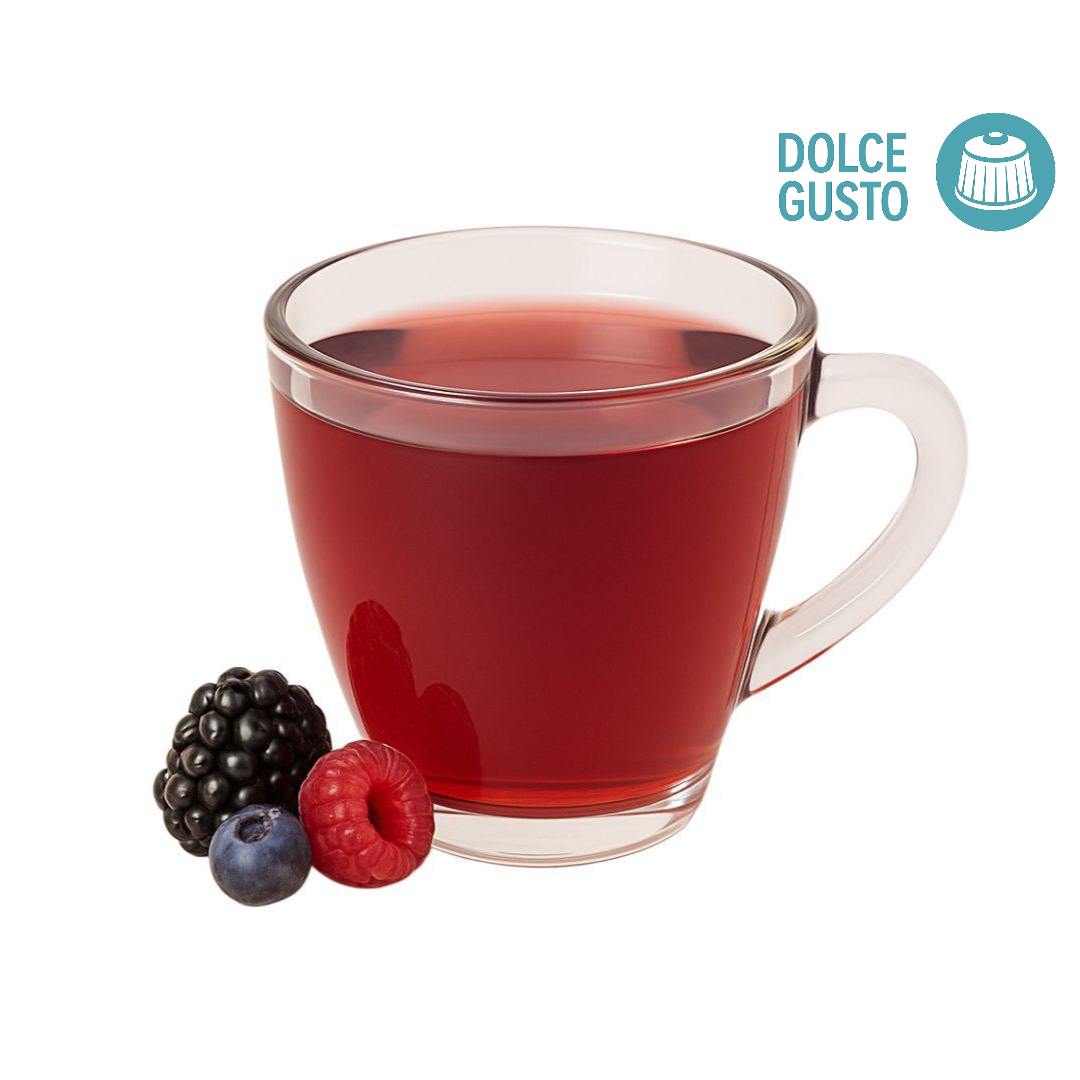 Capsula Frutti di Bosco solubile compatibile Dolce Gusto A Putia Do Cafè – infuso caldo fruttato