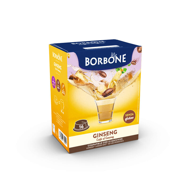 Capsule Solubili Borbone Ginseng A Modo Mio – 16 pezzi su A Putia Do Cafè