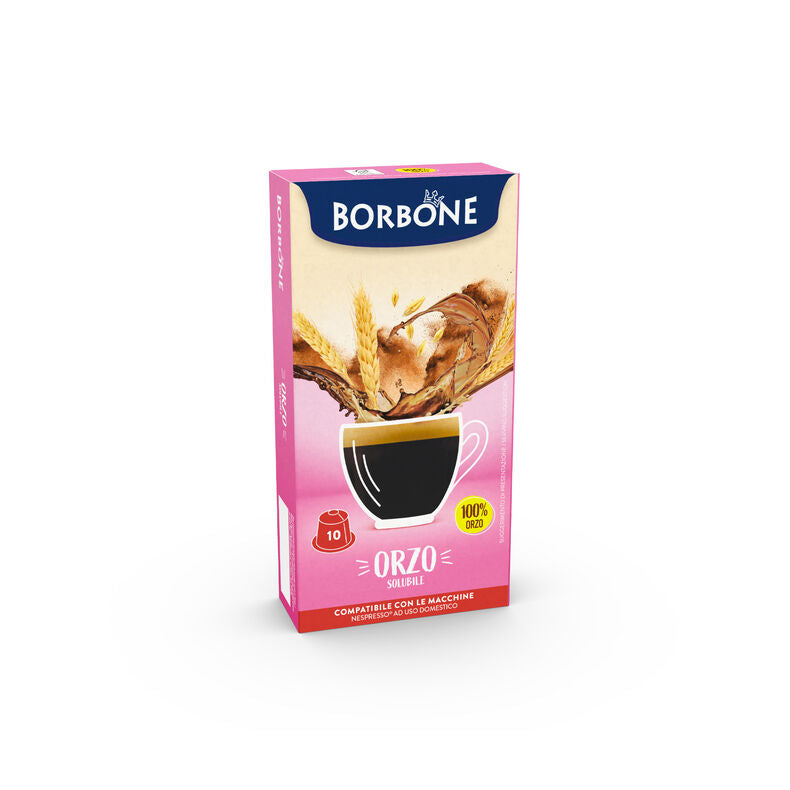 Capsule Solubili Borbone Orzo Nespresso – 10 pezzi su A Putia Do Cafè