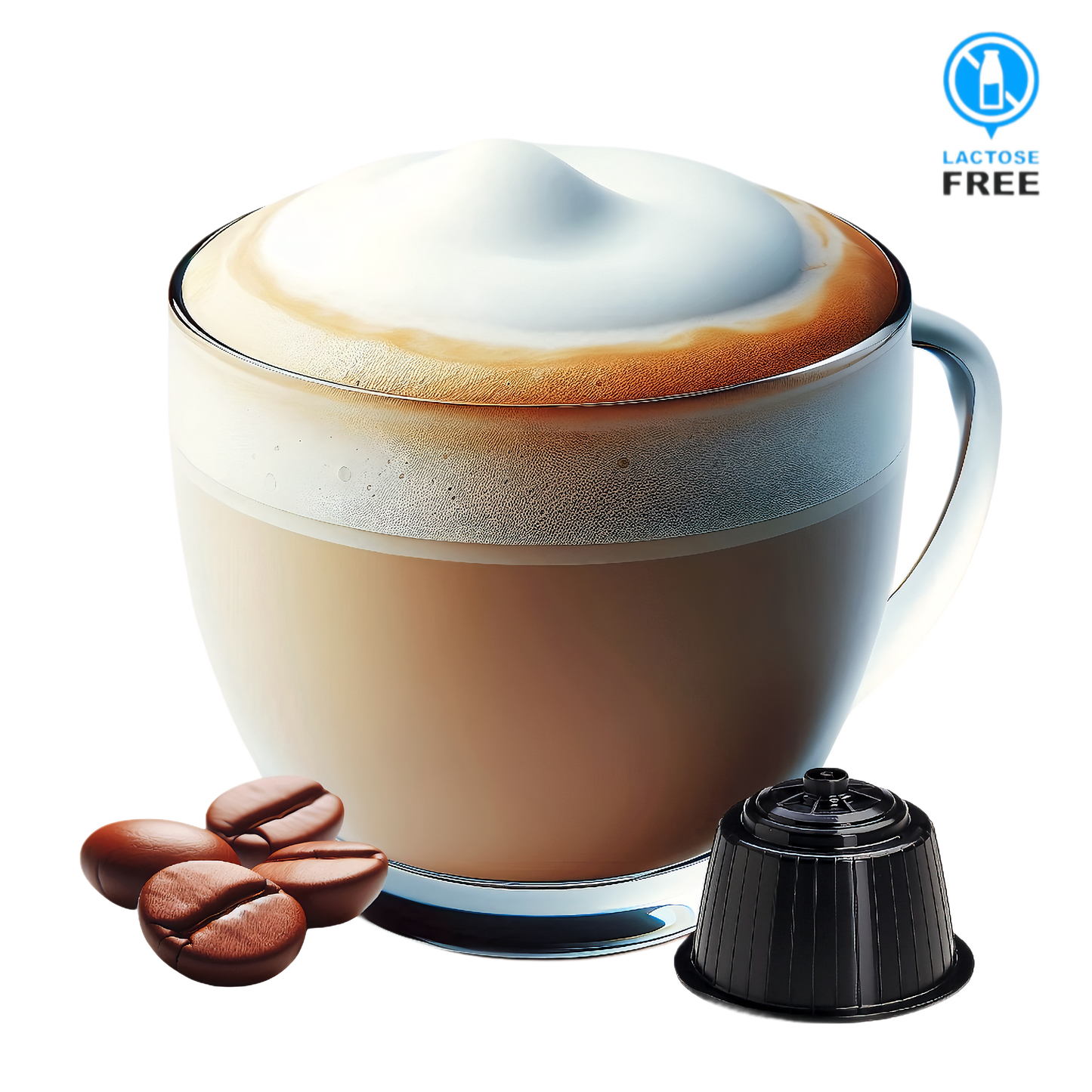 Cappuccino Senza Lattosio Solubile Dolce Gusto