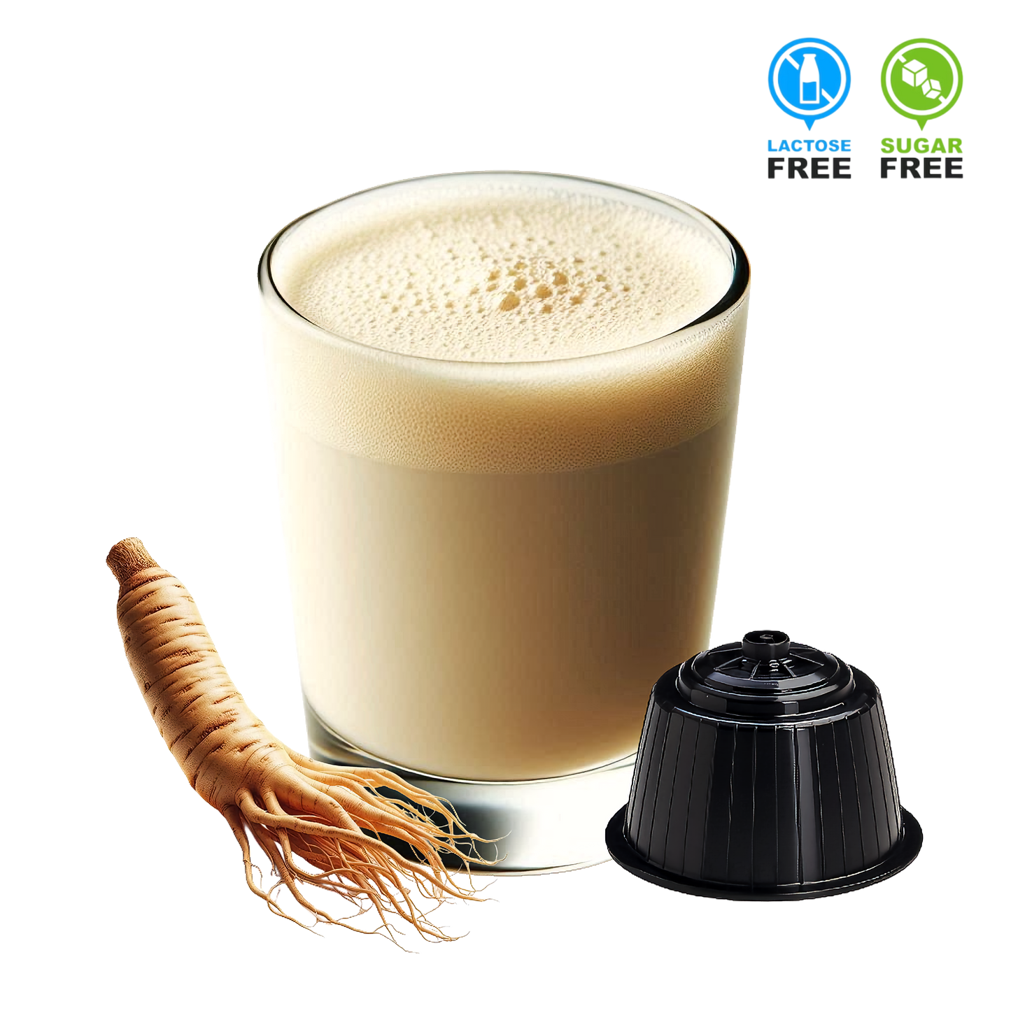 Ginseng Zero Senza Lattosio Solubile Dolce Gusto
