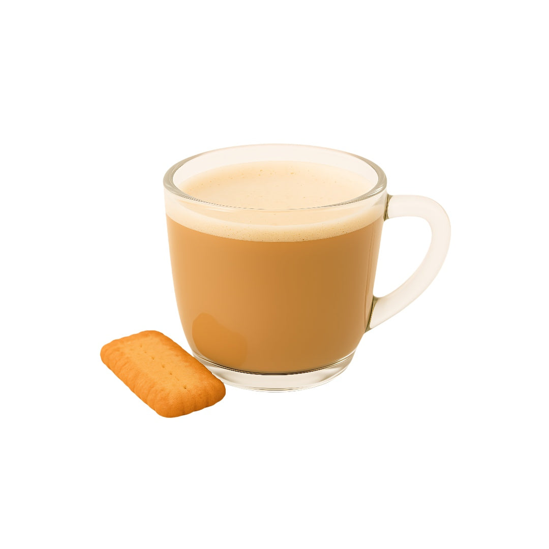 Bevanda al gusto di biscotto disponibile su A Putia Do Cafè