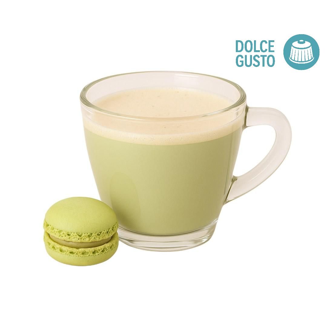 Capsula Macaron al Pistacchio solubile compatibile Dolce Gusto A Putia Do Cafè – gusto pistacchio delicato