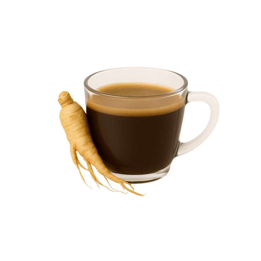 Bevanda al gusto di espresso al Ginseng disponibile su A Putia Do Cafè