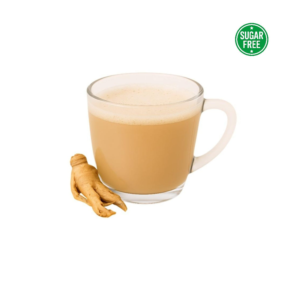 Bevanda al gusto di ginseng senza zuccheri disponibile su A Putia Do Cafè