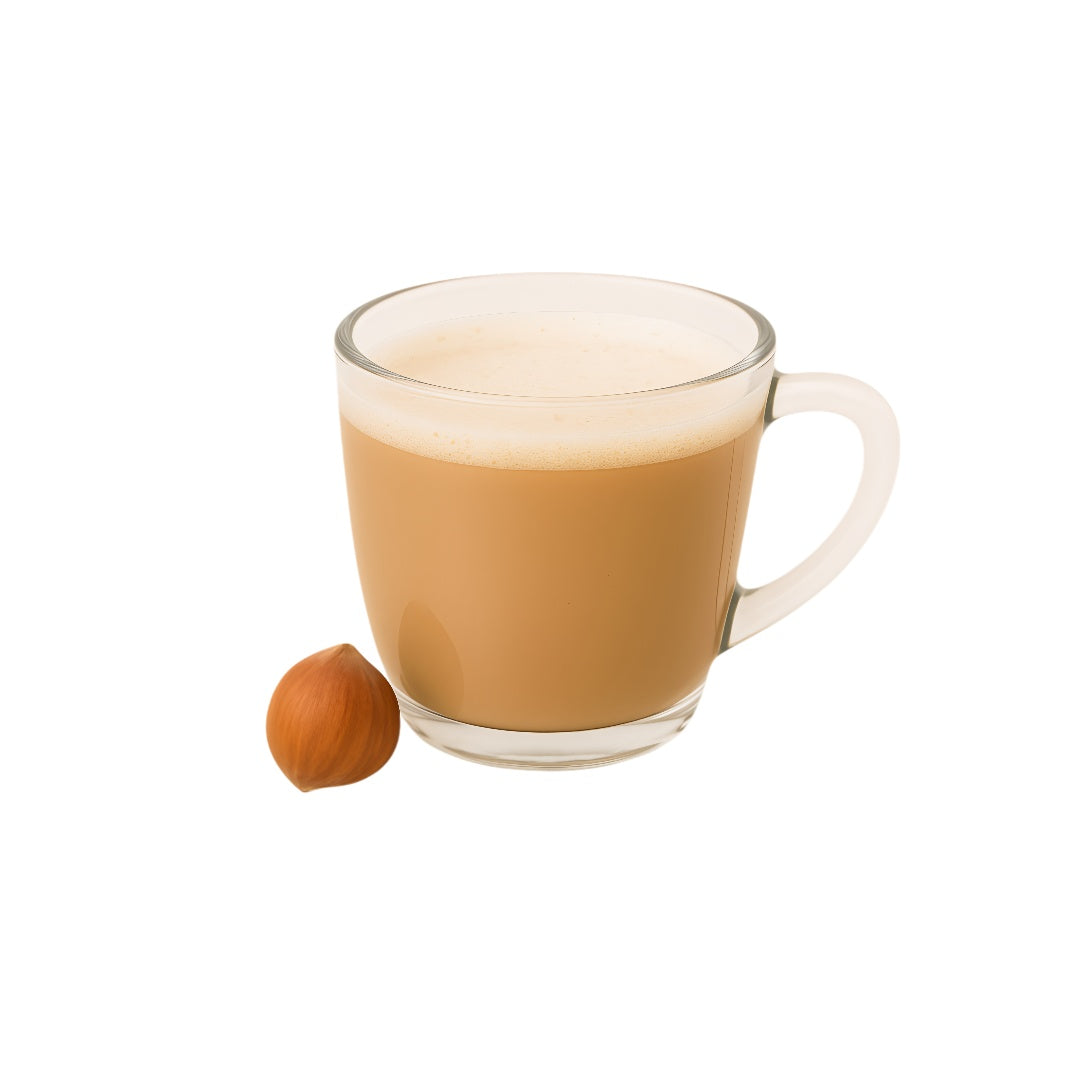 Bevanda al gusto nocciola disponibile su A Putia Do Cafè