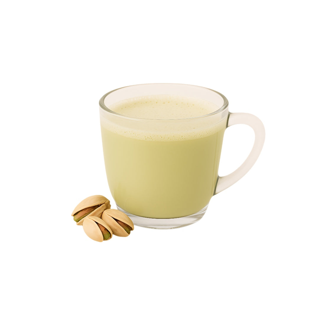 Bevanda al gusto di pistacchio disponibile su A Putia Do Cafè