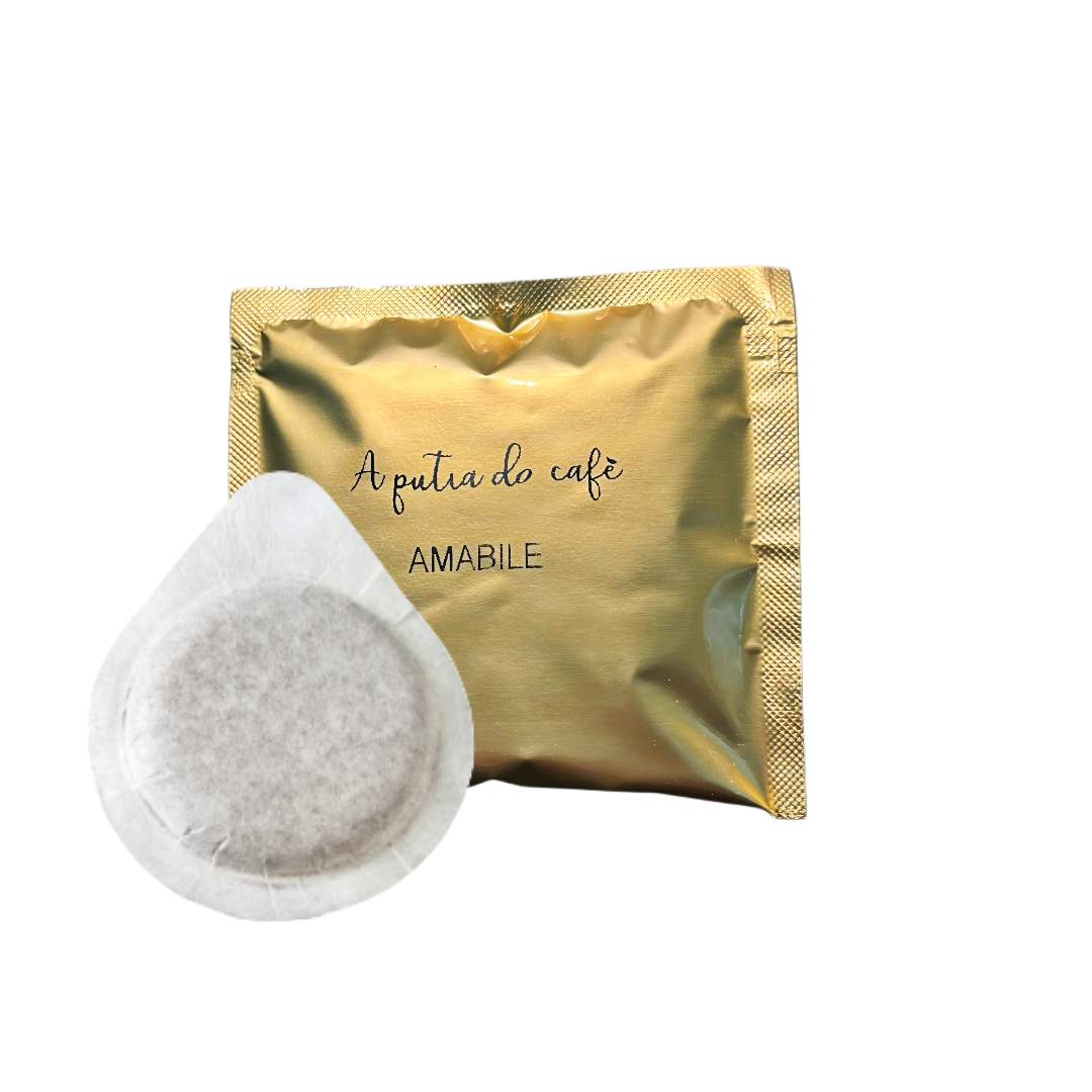 Cialda ESE 44mm Amabile compostabile A Putia Do Cafè – espresso morbido e profumato