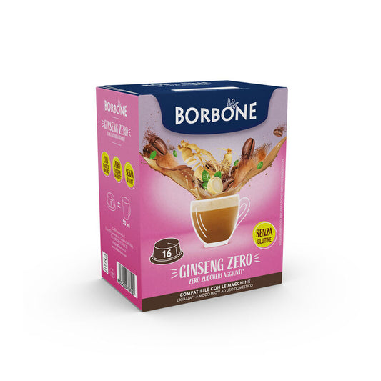 Capsule Solubili Borbone Ginseng Zero A Modo Mio – 16 pezzi su A Putia Do Cafè

