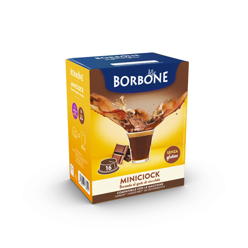 Capsule Solubili Borbone Miniciok A Modo Mio – 16 pezzi su A Putia Do Cafè

