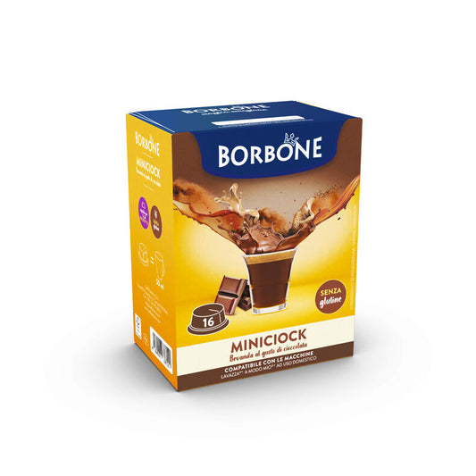 Capsule Solubili Borbone Miniciok A Modo Mio – 16 pezzi su A Putia Do Cafè

