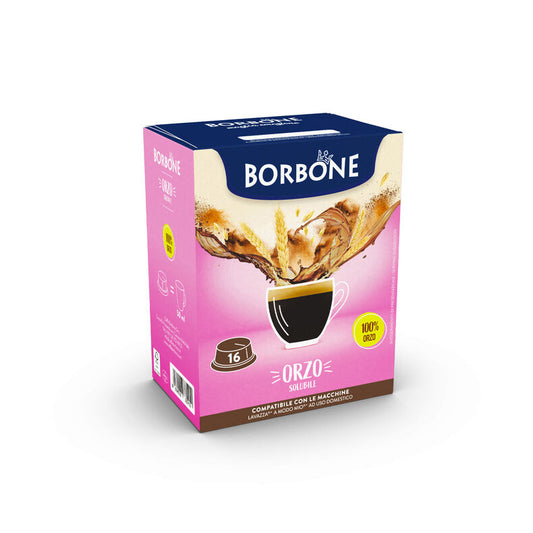 Capsule Solubili Borbone Orzo A Modo Mio – 16 pezzi su A Putia Do Cafè

