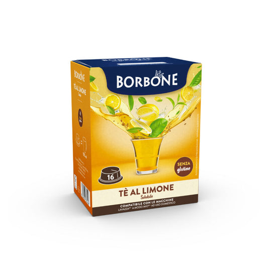 Capsule Solubili Borbone Tè al Limone A Modo Mio – 16 pezzi su A Putia Do Cafè

