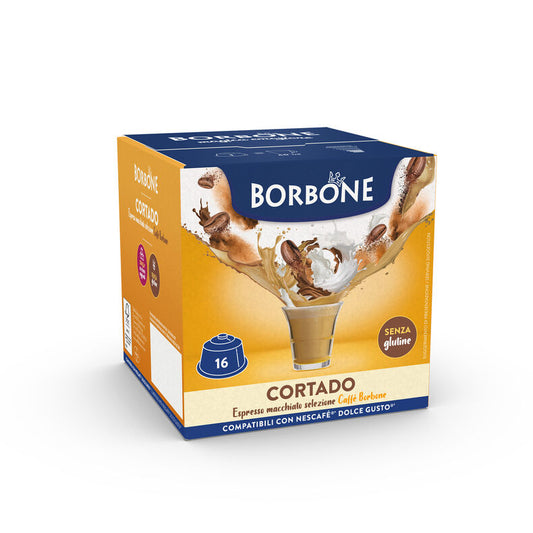 Capsule Solubili Borbone Cortado Dolce Gusto – 16 pezzi su A Putia Do Cafè

