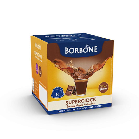 Capsule Solubili Borbone Superciok Dolce Gusto – 16 pezzi su A Putia Do Cafè


