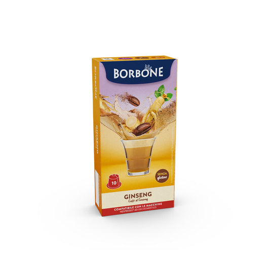 Capsule Solubili Borbone Ginseng Nespresso – 10 pezzi su A Putia Do Cafè

