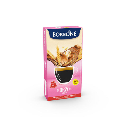 Capsule Solubili Borbone Orzo Nespresso – 10 pezzi su A Putia Do Cafè

