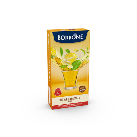 Capsule Solubili Borbone Tè al Limone Nespresso – 10 pezzi su A Putia Do Cafè

