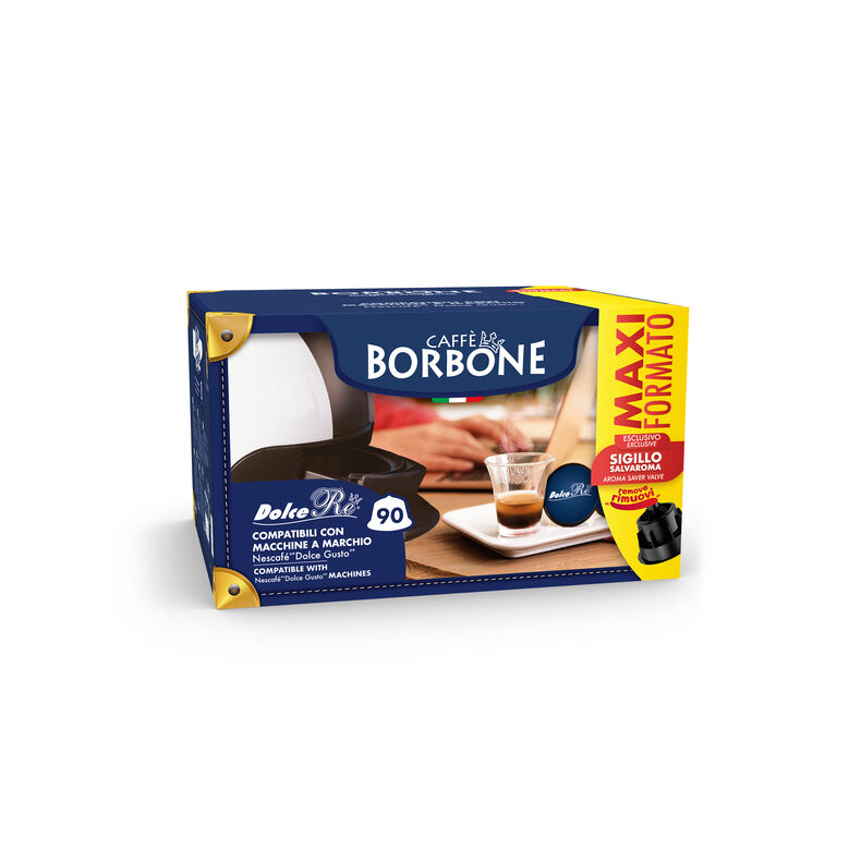 Capsule Borbone compatibili con Dolce Gusto – confezione da 90 pezzi
