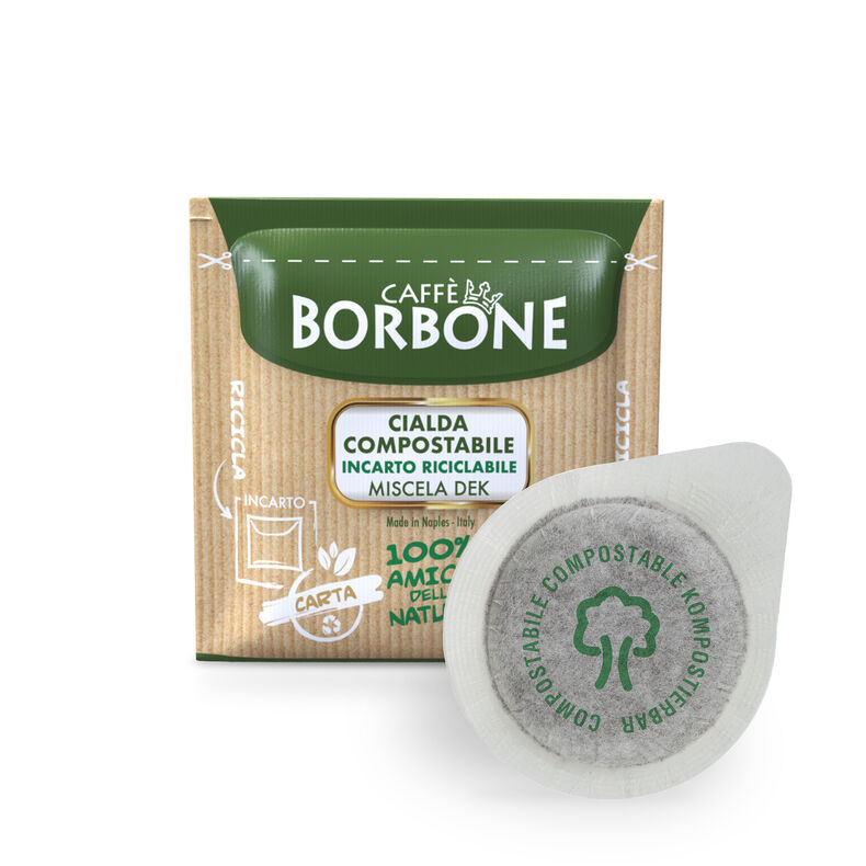 Cialda singola Borbone compostabile Miscela Dek ESE 44mm