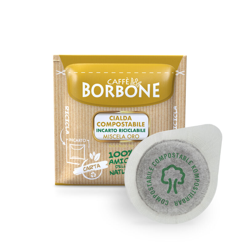 Cialda singola Borbone compostabile Miscela Oro ESE 44mm