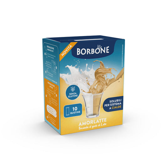 Stick Solubili Borbone Amorlatte – 10 pezzi