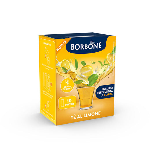 Stick Solubili Borbone Tè al Limone – confezione da 10 pezzi su A Putia Do Cafè